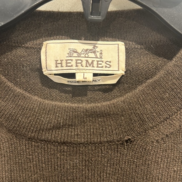 Pre-Owned Authentic Hermes Sweater 100% Cashmere - Picture 3 of 8